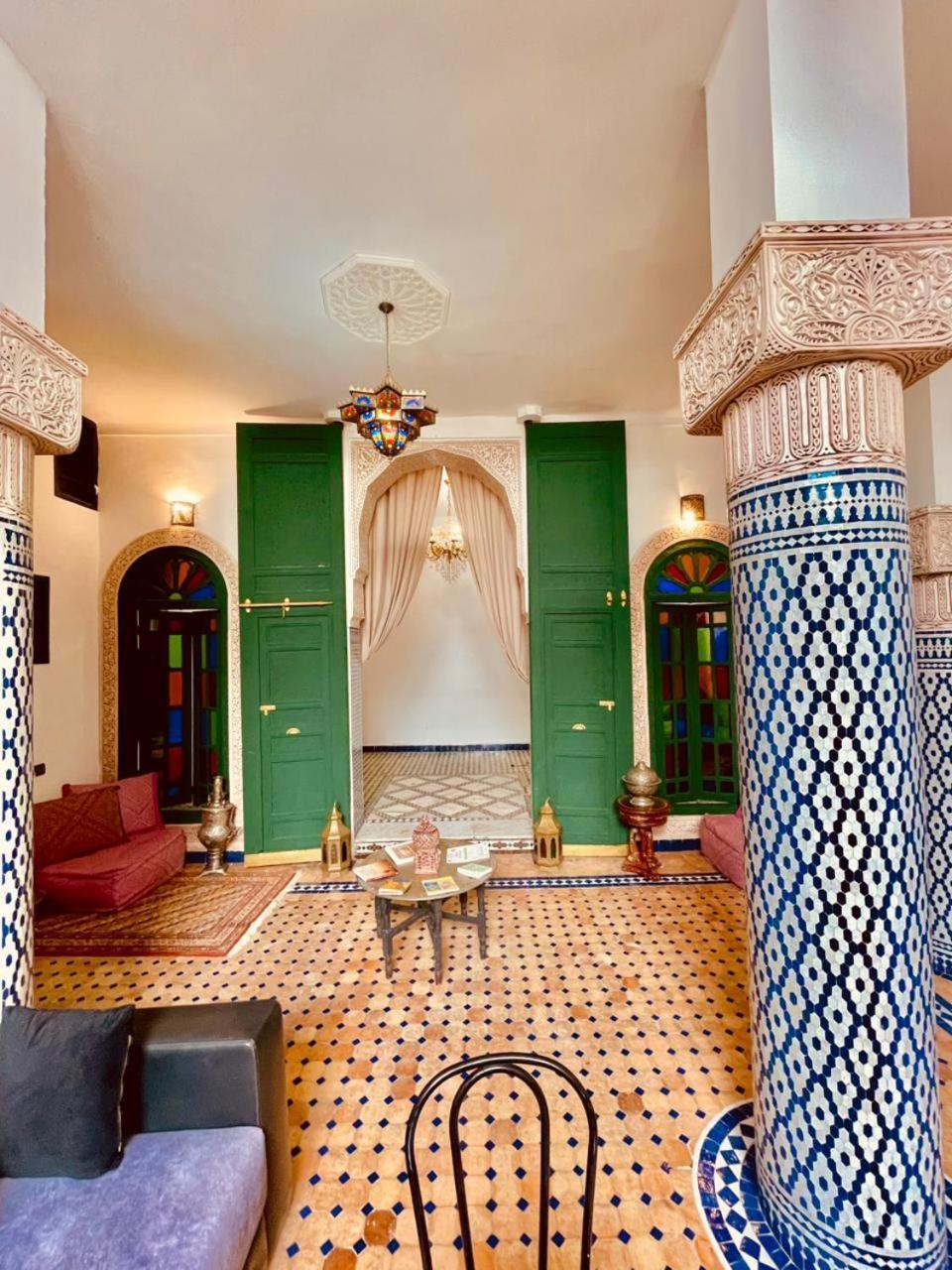 Dar Jardin Majorelle Fez Bagian luar foto